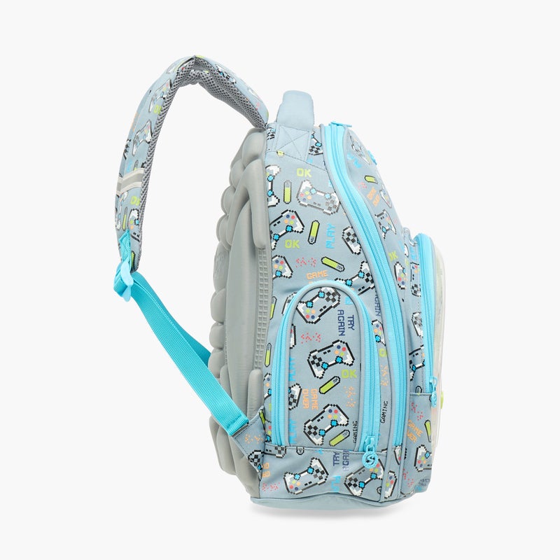 Skylar Gamer Print Backpack for Kids - Image 3